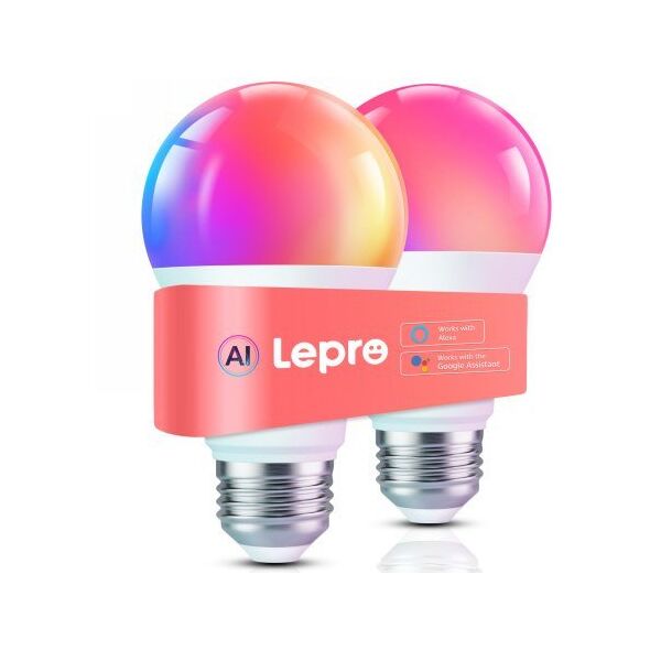 Lepro B1 AI Smart Bulb E27 - έξυπνες λάμπες E27 (2 τεμ)