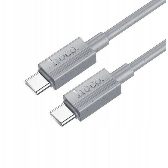 HOCO καλώδιο Τύπου C σε Τύπου C 3A 60W X107 1 m γκρι