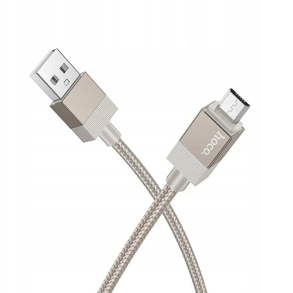 Καλώδιο USB A σε Micro USB HOCO 2,4A 1 m X110 χρυσό