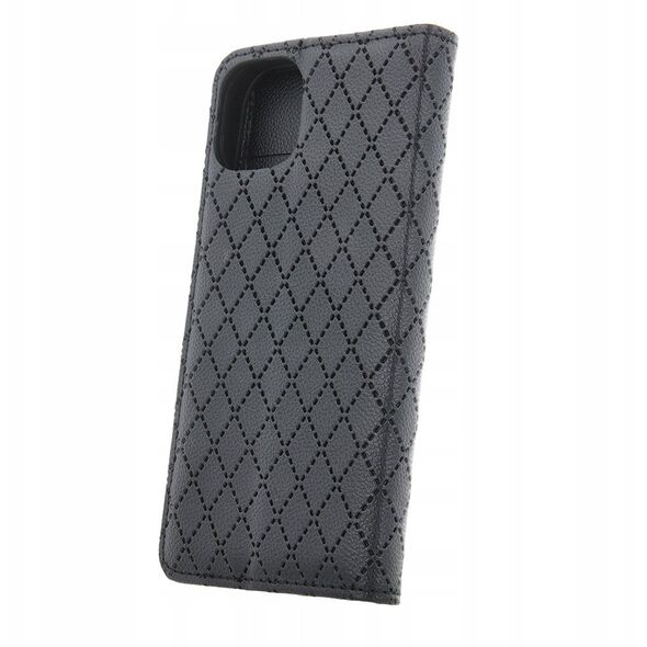 Θήκη Smart Caro για Xiaomi Redmi Note 13 Pro 4G / Poco M6 Pro / Note 14s 4G μαύρο