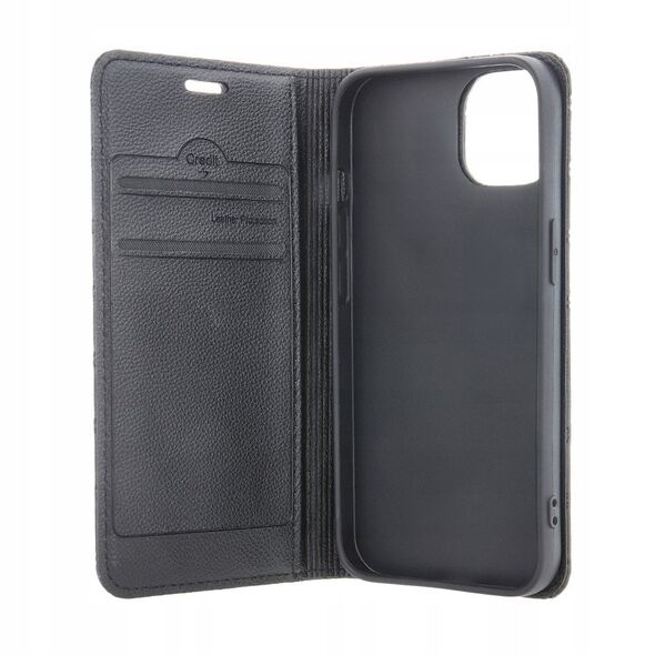 Θήκη Smart Caro για Xiaomi Redmi Note 13 Pro 4G / Poco M6 Pro / Note 14s 4G μαύρο