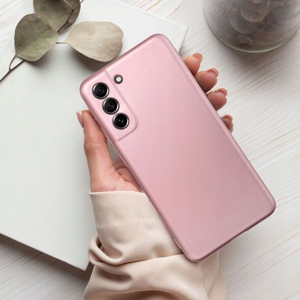 Θήκη METALLIC για SAMSUNG S24 FE ροζ
