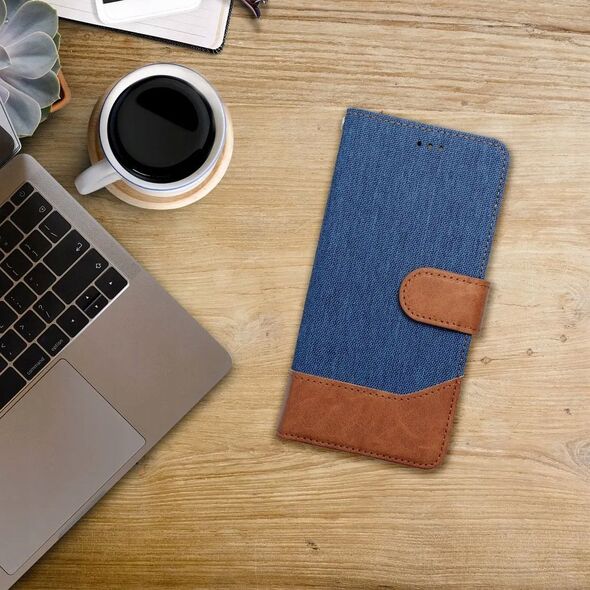 Θήκη Βιβλίου JEANS για IPHONE 11 μπλε