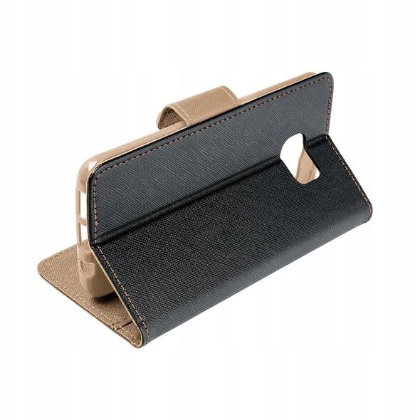 Θήκη FANCY Book για SAMSUNG A36 μαύρο χρυσό