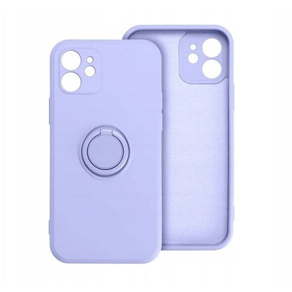 Θήκη SILICONE RING για XIAOMI Redmi 14C μωβ