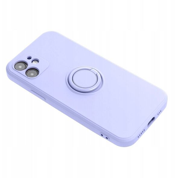 Θήκη SILICONE RING για XIAOMI Redmi 14C μωβ