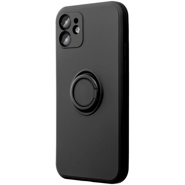 Θήκη SILICONE RING για XIAOMI Redmi 14C μαύρο