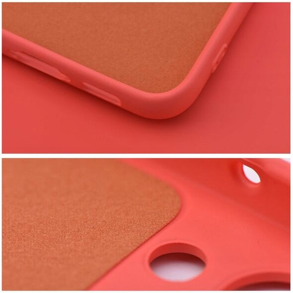 Θήκη σιλικόνης για XIAOMI Redmi 14C ροδακινί