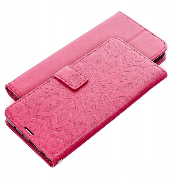 Θήκη βιβλίου MEZZO για SAMSUNG A56 5G mandala magenta