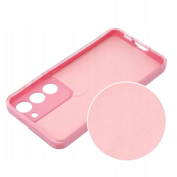 Θήκη CLEAR CASE 2 mm BLINK για SAMSUNG A26 5G ροζ
