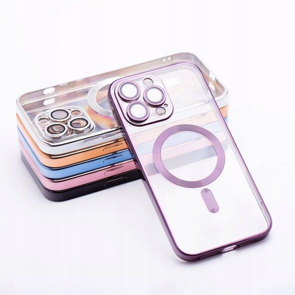 Θήκη ELECTRO MAG COVER συμβατή με MagSafe για IPHONE SE 2025 μωβ