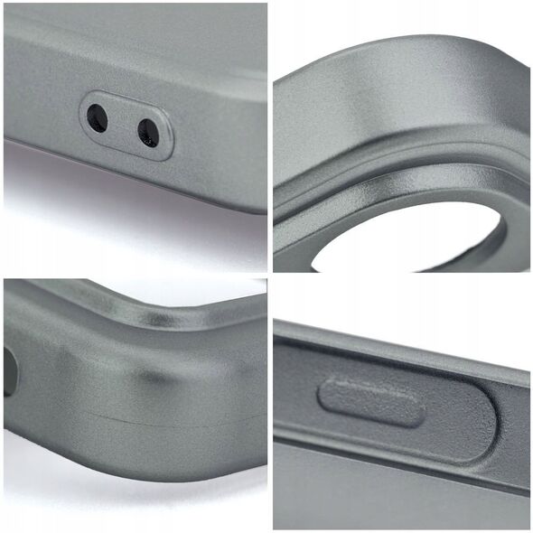 Θήκη METALLIC για XIAOMI Redmi NOTE 14 5G γκρι