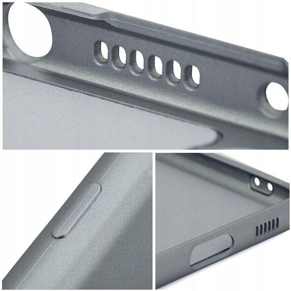 Θήκη METALLIC για XIAOMI Redmi NOTE 14 5G γκρι
