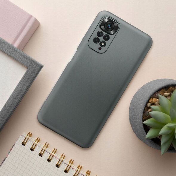 Θήκη METALLIC για XIAOMI Redmi NOTE 14 5G γκρι