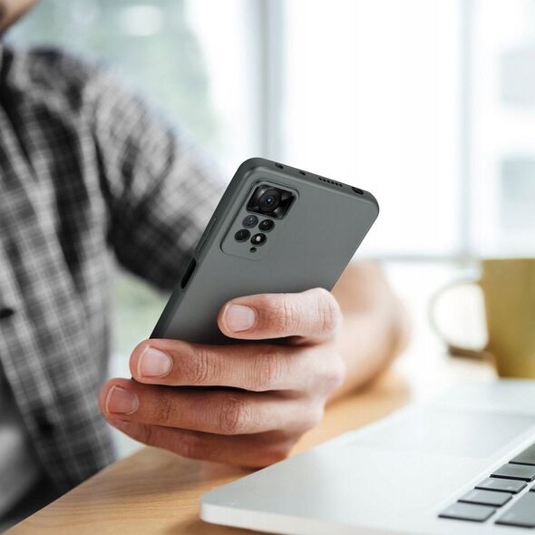 Θήκη METALLIC για XIAOMI Redmi NOTE 14 5G γκρι