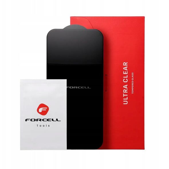 Tempered Glass Xiaomi Redmi Note 14 4G / Redmi Note 14 5G FORCELL Ultra Clear Glass μαύρο