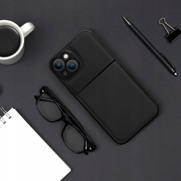 Θήκη NOBLE για XIAOMI Redmi Note 14 4G (GLOBAL - 163,25mm x 76,55mm x 8,16mm) μαύρο