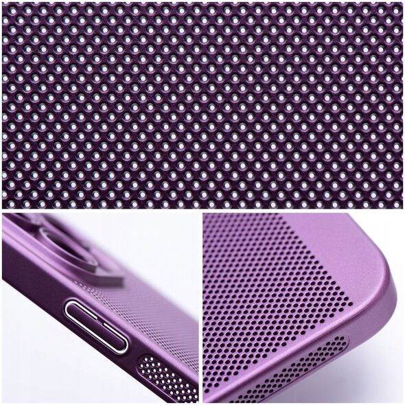 Θήκη BREEZY για XIAOMI Redmi Note 14 4G (GLOBAL - 164,84mm x 78,15mm x 8,16mm) μωβ