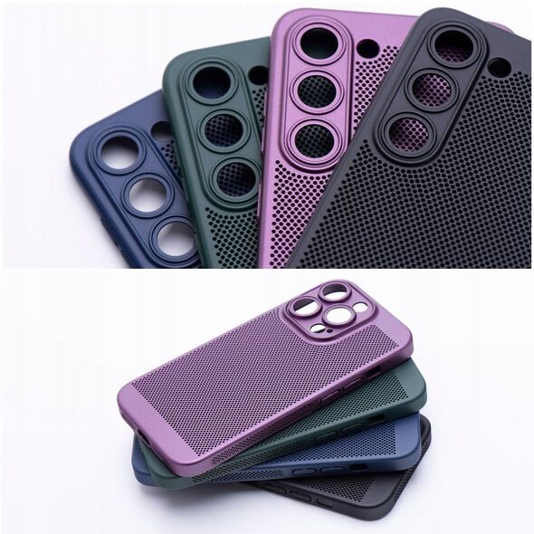 Θήκη BREEZY για XIAOMI Redmi Note 14 4G (GLOBAL - 164,84mm x 78,15mm x 8,16mm) μωβ