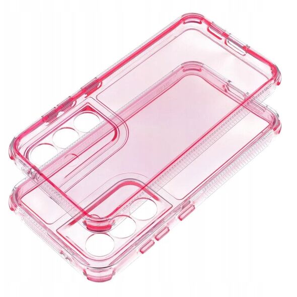 Θήκη MATRIX CLEAR για XIAOMI Redmi Note 14 4G (GLOBAL - 164,84mm x 78,15mm x 8,16mm) ροζ πούδρας