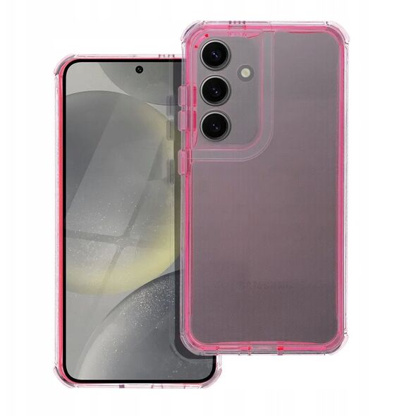 Θήκη MATRIX CLEAR για XIAOMI Redmi Note 14 4G (GLOBAL - 164,84mm x 78,15mm x 8,16mm) ροζ πούδρας