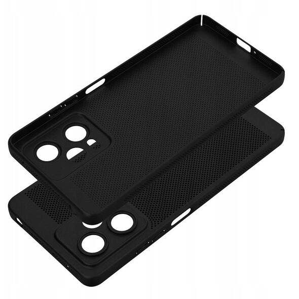Θήκη BREEZY για XIAOMI Redmi Note 14 4G (GLOBAL - 164,84mm x 78,15mm x 8,16mm) μαύρο