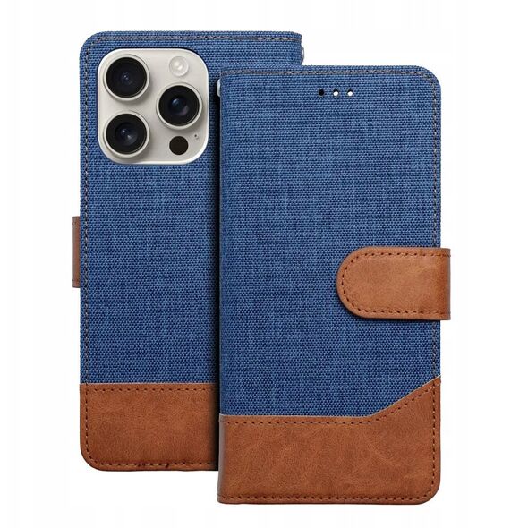 Θήκη Βιβλίου JEANS για IPHONE 16e (SE 4 2025) μπλε