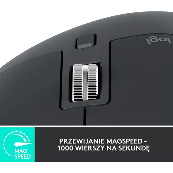 Mysz Logitech MX Master 3S Performance Graphite (910-006559)