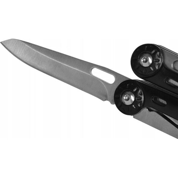 Azymut Multitool AZYMUT Turon - 10 narzędzi + karabińczyk +kabura do pasa (H-P224108)