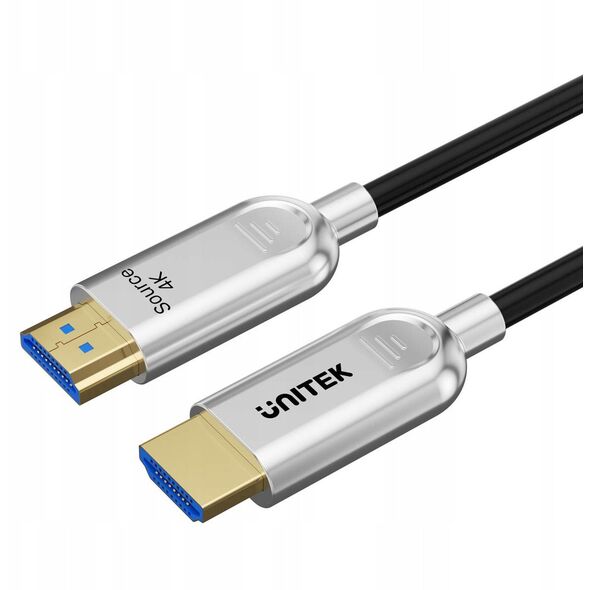 Unitek Kabel optyczny HDMI 2.0 AOC 4K 60Hz 50 m