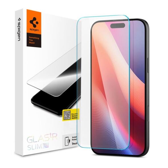 Tempered Glass Full Face Spigen Glas.tR Slim HD Apple iPhone 15/ 16 Διάφανο (1 τεμ.) 8809896752312 8809896752312 έως και 12 άτοκες δόσεις