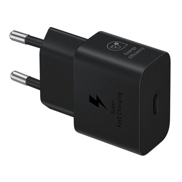 Φορτιστής Ταξιδίου Ταχείας Φόρτισης Samsung EP-T2510NBEG με Έξοδο USB C GaN PD 25W 3A Μαύρο 8806094912128 8806094912128 έως και 12 άτοκες δόσεις