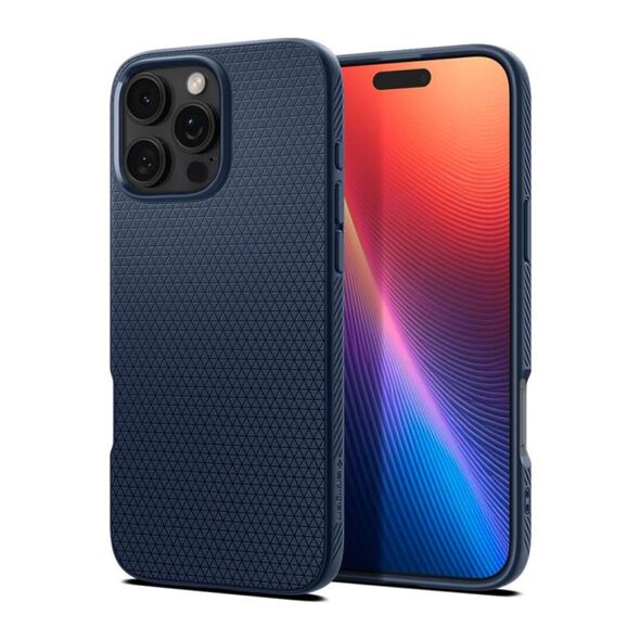 Θήκη Soft TPU Spigen Liquid Air Apple iPhone 16 Pro Max Σκούρο Μπλε 8809971229258 8809971229258 έως και 12 άτοκες δόσεις