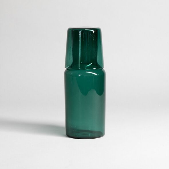 Hario - Colors Night Carafe - Καράφα 600ml με ποτήρι 280ml πράσινη