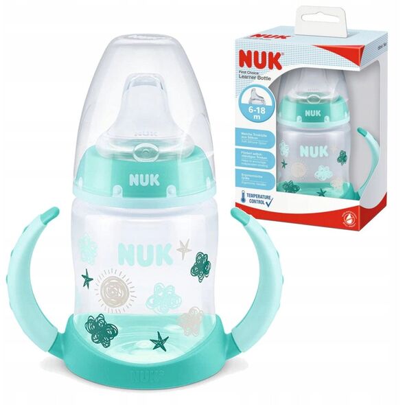 NUK ΜΠΟΥΚΑΛΙ ΜΕ ΛΑΒΕΣ ΡΙΓΕΣ ΠΡΑΣΙΝΟ 6-18 Μ 5906732729460
