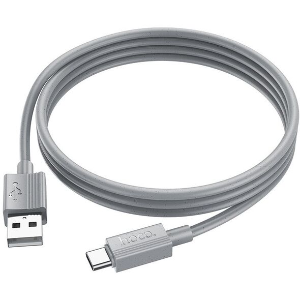 Καλώδιο USB A σε USB C HOCO 3A 1 m X107 γκρι
