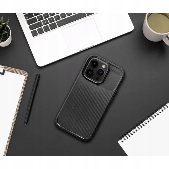 Θήκη CARBON PREMIUM για IPHONE 16e (SE 4 2025) μαύρο