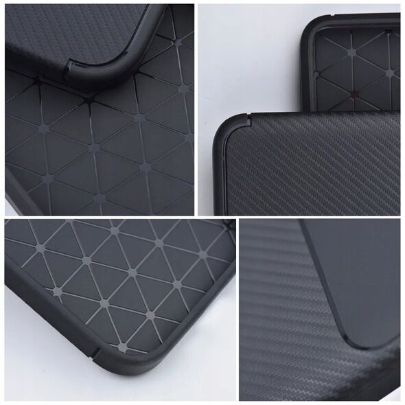 Θήκη CARBON PREMIUM για IPHONE 16e (SE 4 2025) μαύρο