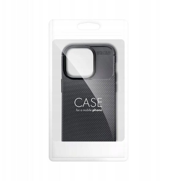 Θήκη CARBON PREMIUM για IPHONE 16e (SE 4 2025) μαύρο