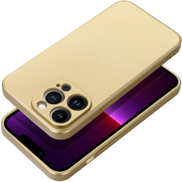 Θήκη METALLIC για IPHONE 16e (SE 4 2025) χρυσό