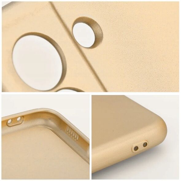 Θήκη METALLIC για IPHONE 16e (SE 4 2025) χρυσό
