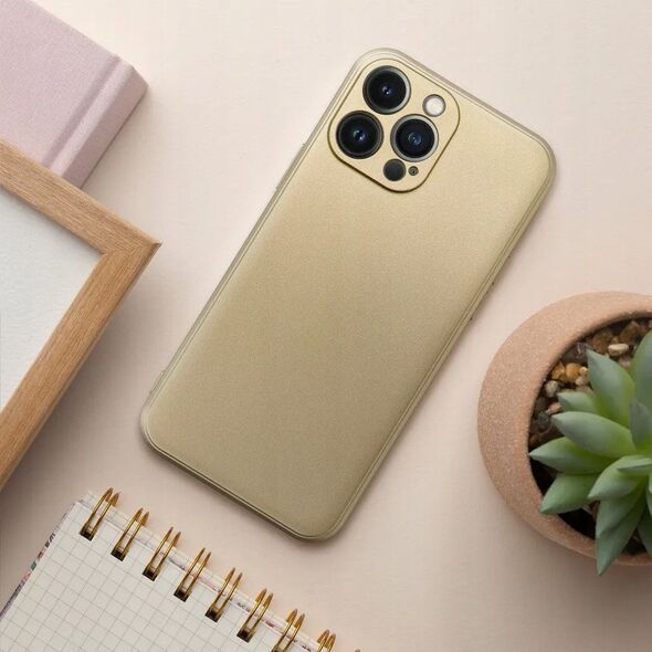 Θήκη METALLIC για IPHONE 16e (SE 4 2025) χρυσό
