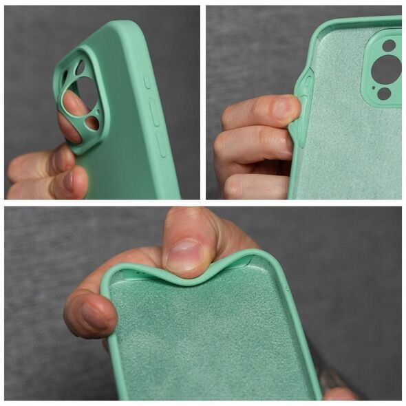 Θήκη SILICONE 2mm για IPHONE 16e (SE 4 2025) μέντα