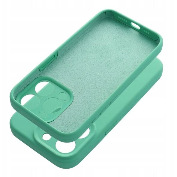 Θήκη SILICONE 2mm για IPHONE 16e (SE 4 2025) μέντα