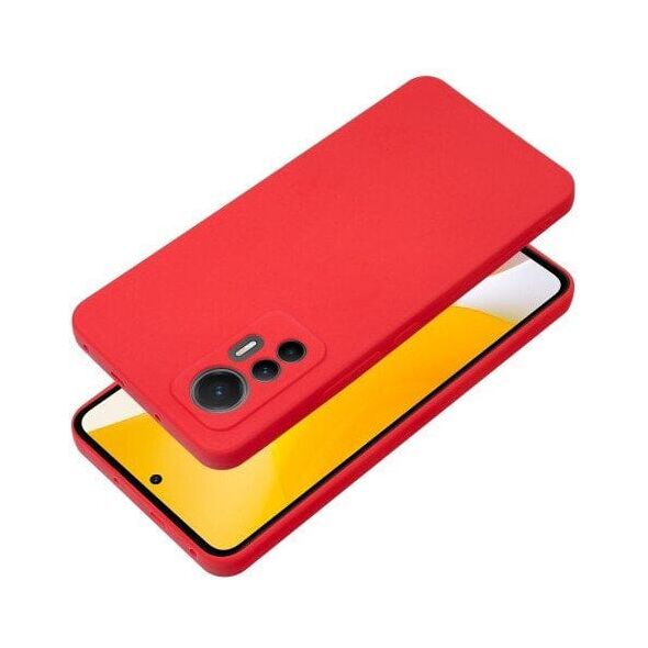 Θήκη SOFT για XIAOMI Redmi Note 14 4G (GLOBAL - 164,84mm x 78,15mm x 8,16mm) κόκκινο