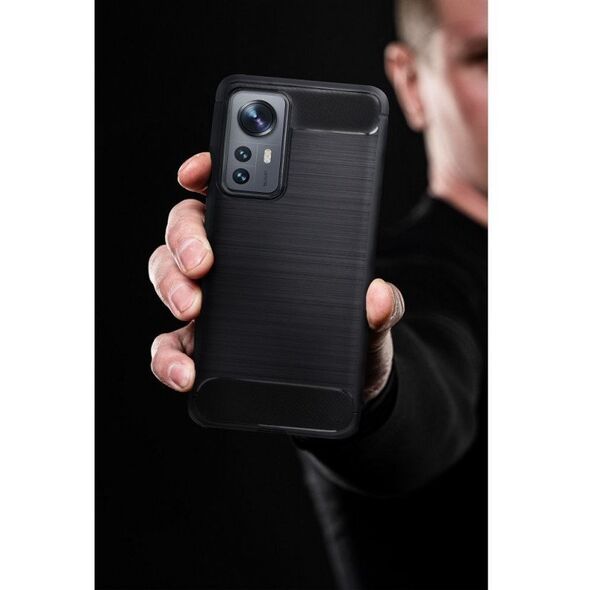 Θήκη CARBON για XIAOMI POCO C75 μαύρη
