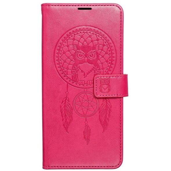 Θήκη MEZZO Book για XIAOMI Redmi Note 14 PRO 4G ονειροπαγίδα ματζέντα