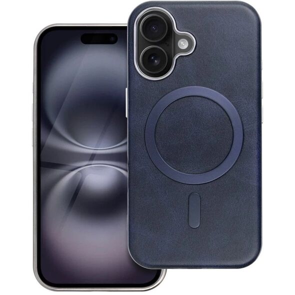 Θήκη GENTLEMAN MAG COVER συμβατή με MagSafe για IPHONE 15 PRO MAX μπλε