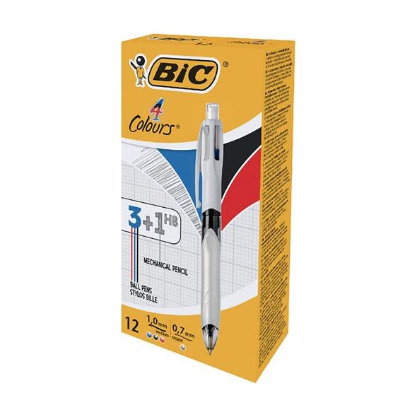 Bic Długopis 4 Colours z ołówkiem (236659)
