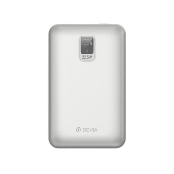 Φορτιστής Ανάγκης Devia EP208 MINI 22.5W 20000mAh με 2 Ενσωματωμένα Καλώδια Ultra4 Γκρι 6942297125629 6942297125629 έως και 12 άτοκες δόσεις